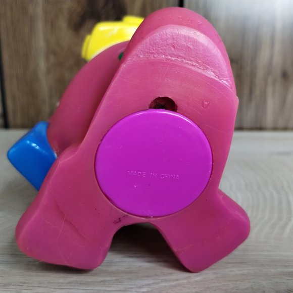 The Lyons Group Barney the Dinosaur Coin Bank Back to School Vintage 1992 7" - Picture 9 of 9